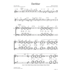 Produktbild des Artikels Dankbar (Noten - Download)