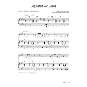Produktbild des Artikels Begeistert von Jesus (Noten - Download)