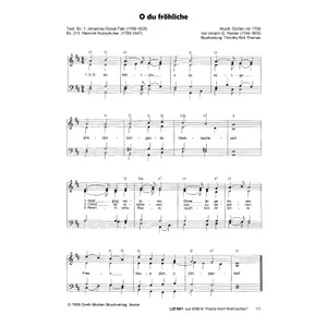 Produktbild des Artikels O du fröhliche (Noten - Download)