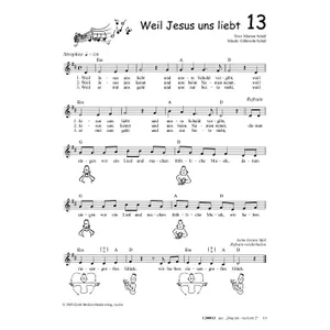 Produktbild des Artikels Weil Jesus uns liebt (Noten - Download)