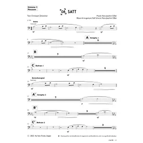 Produktbild des Artikels Satt (3. Posaune) (Noten - Download)