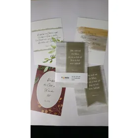 Produktbild des Artikels Postkarten-Set 5 - Bibelverse (Schreibwaren)