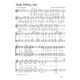 Produktbild des Artikels Glaube, Hoffnung, Liebe (Noten - Download)