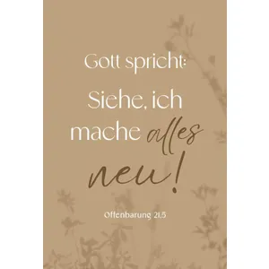Produktbild des Artikels Jahreslosung 2026 - Poster A4 "Schattenspiel" ()