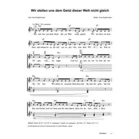Produktbild des Artikels Wir stellen uns dem Geist dieser Welt nicht gleich (Noten - Download)