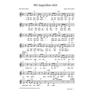 Produktbild des Artikels Wir begrüßen dich (Noten - Download)