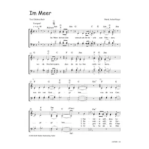 Produktbild des Artikels Im Meer (Noten - Download)