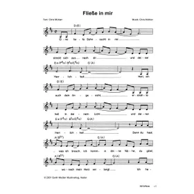 Produktbild des Artikels Fließe in mir (Noten - Download)
