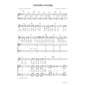 Produktbild des Artikels Schuldlos schuldig (Noten - Download)