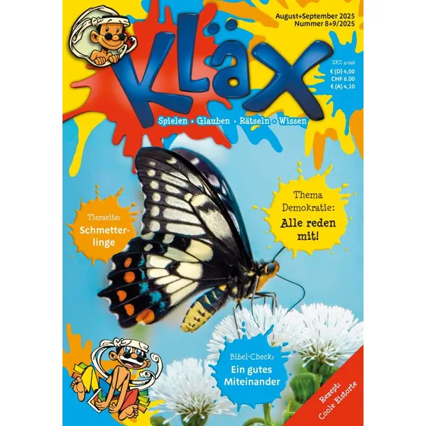 Produktbild des Artikels KLÄX 08+09/2025 (Zeitschrift - Geheftet)