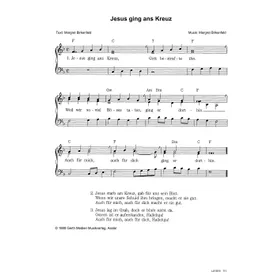 Produktbild des Artikels Jesus ging ans Kreuz (Noten - Download)