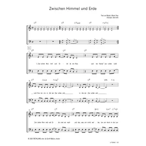 Produktbild des Artikels Zwischen Himmel und Erde (Noten - Download)
