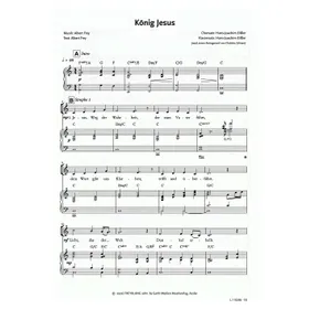 Produktbild des Artikels König Jesus (Noten - Download)