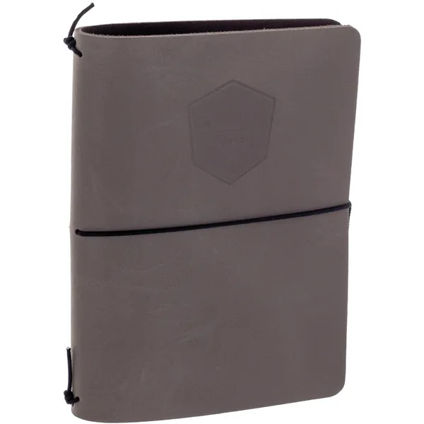 Produktbild des Artikels Logbuch "mutig und stark" - beige (Schreibwaren - Leder)