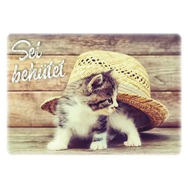 Produktbild des Artikels Postkarten: Sei behütet, 4 Stück (Schreibwaren)