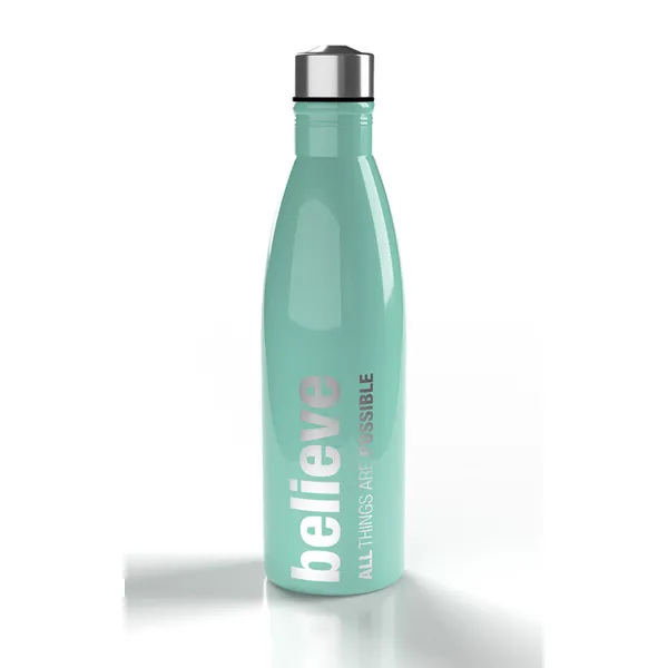 Produktbild des Artikels Glasflasche "BELIEVE all things are possible" ()