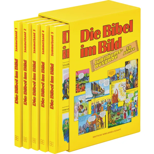 Produktbild des Artikels Die Bibel im Bild - Comic-Reihe Jubiläumsausgabe (Buch - Gebunden)