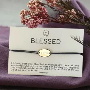 Produktbild des Artikels Armband "Blessed" vergoldet ()