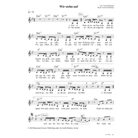 Produktbild des Artikels Wir stehn auf (Noten - Download)