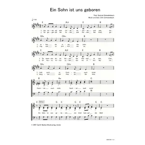 Produktbild des Artikels Ein Sohn ist uns geboren (Noten - Download)
