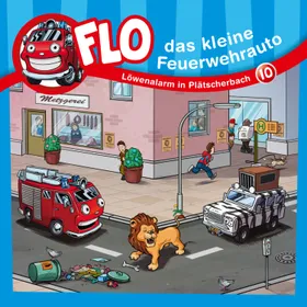 Produktbild des Artikels Löwenalarm in Plätscherbach - Folge 10 (MP3-Hörspiel - Download)