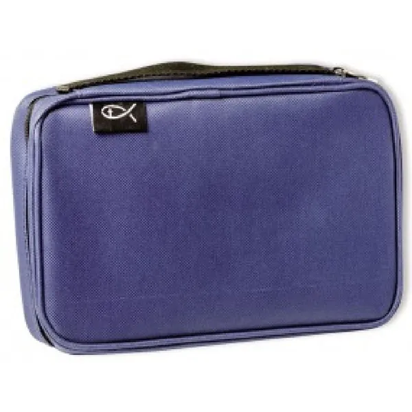 Produktbild des Artikels Bibel-Tasche "Fisch" groß - blau ()