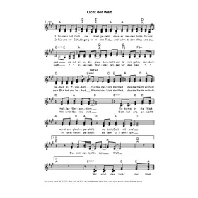 Produktbild des Artikels Licht der Welt (Noten - Download)