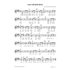 Produktbild des Artikels Gott will dich hören (Noten - Download)