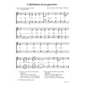 Produktbild des Artikels In Bethlehem ist es geschehn (Noten - Download)