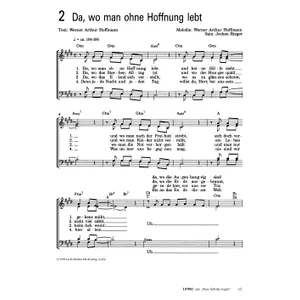 Produktbild des Artikels Da, wo man ohne Hoffnung lebt (Noten - Download)