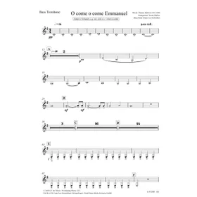 Produktbild des Artikels O Come, O Come Emmanuel (Bassposaune) (Noten - Download)
