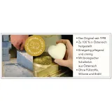 Stimmungsbild zu Schafmilchseife Herz "Gesegnete Weihnachten"