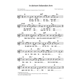 Produktbild des Artikels In deinem liebenden Arm (Noten - Download)