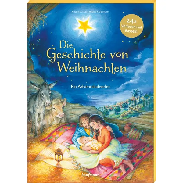 Produktbild des Artikels Die Geschichte von Weihnachten - Adventskalender (Buch - Geheftet)