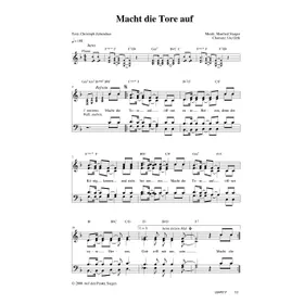 Produktbild des Artikels Macht die Tore auf (Noten - Download)