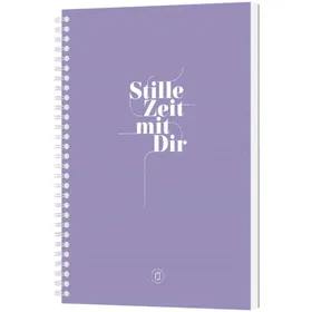 Produktbild des Artikels Stille Zeit mit Dir - Notizbuch (Flieder) (Schreibwaren - Spiralbindung)