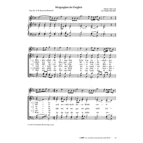 Produktbild des Artikels Morgenglanz der Ewigkeit (Noten - Download)
