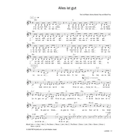 Produktbild des Artikels Alles ist gut (Noten - Download)