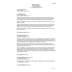 Produktbild des Artikels Und er rennt ... (Liedtexte) (Noten - Download)