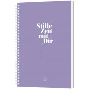 Produktbild des Artikels Stille Zeit mit Dir - Notizbuch (Flieder) (Schreibwaren - Spiralbindung)