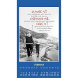 Stimmungsbild zu Mensch, Du bist einmalig 2026 - Aufkleber-Kalender