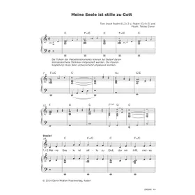 Produktbild des Artikels Meine Seele ist stille zu Gott (Noten - Download)