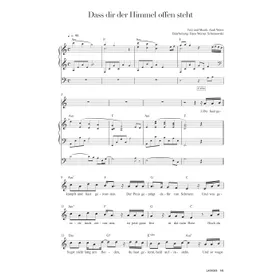 Produktbild des Artikels Dass dir der Himmel offen steht (Noten - Download)