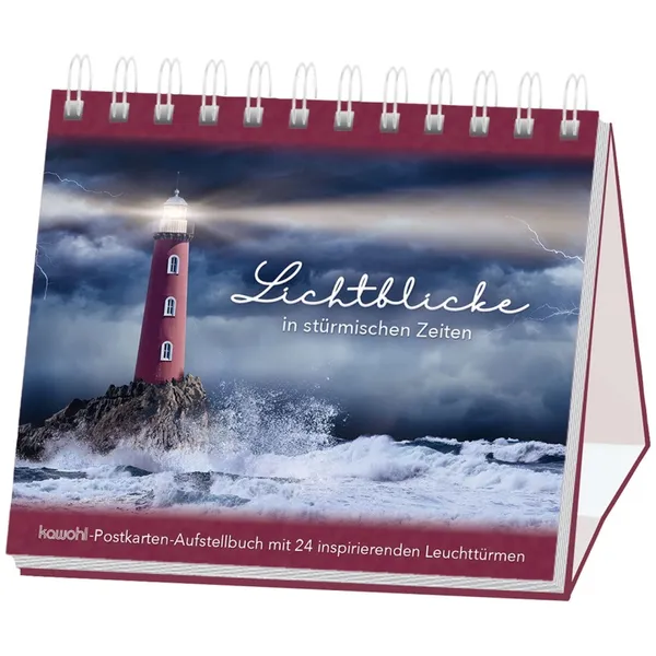 Produktbild des Artikels Lichtblicke in stürmischen Zeiten - Aufstellbuch (Buch - Spiralbindung)