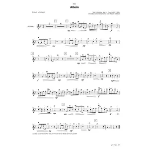 Produktbild des Artikels Allein (Violine 1) (Noten - Download)