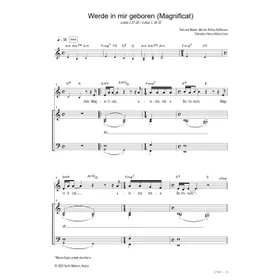 Produktbild des Artikels Werde in mir geboren (Magnificat) (Noten - Download)