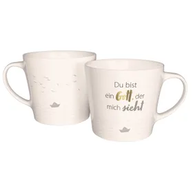 Produktbild des Artikels Du bist ein Gott, der mich sieht - Tasse ()
