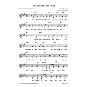 Produktbild des Artikels Wir schauen auf Jesus (Noten - Download)