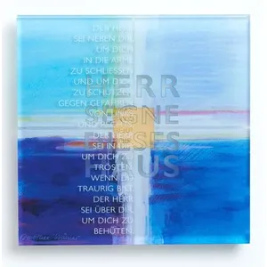 Produktbild des Artikels Lichtbilder Kreuz: Irischer Segen - Blau ()