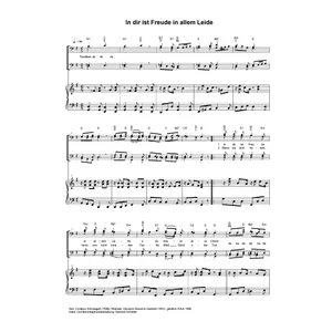 Produktbild des Artikels In dir ist Freude (Noten - Download)